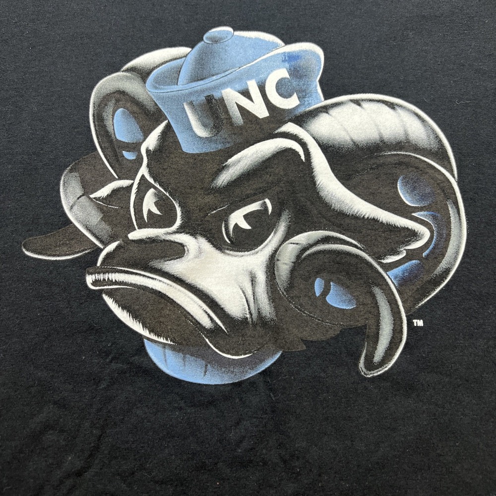 Men's Black North Carolina Tar Heels Midnight Mascot T-Shirt